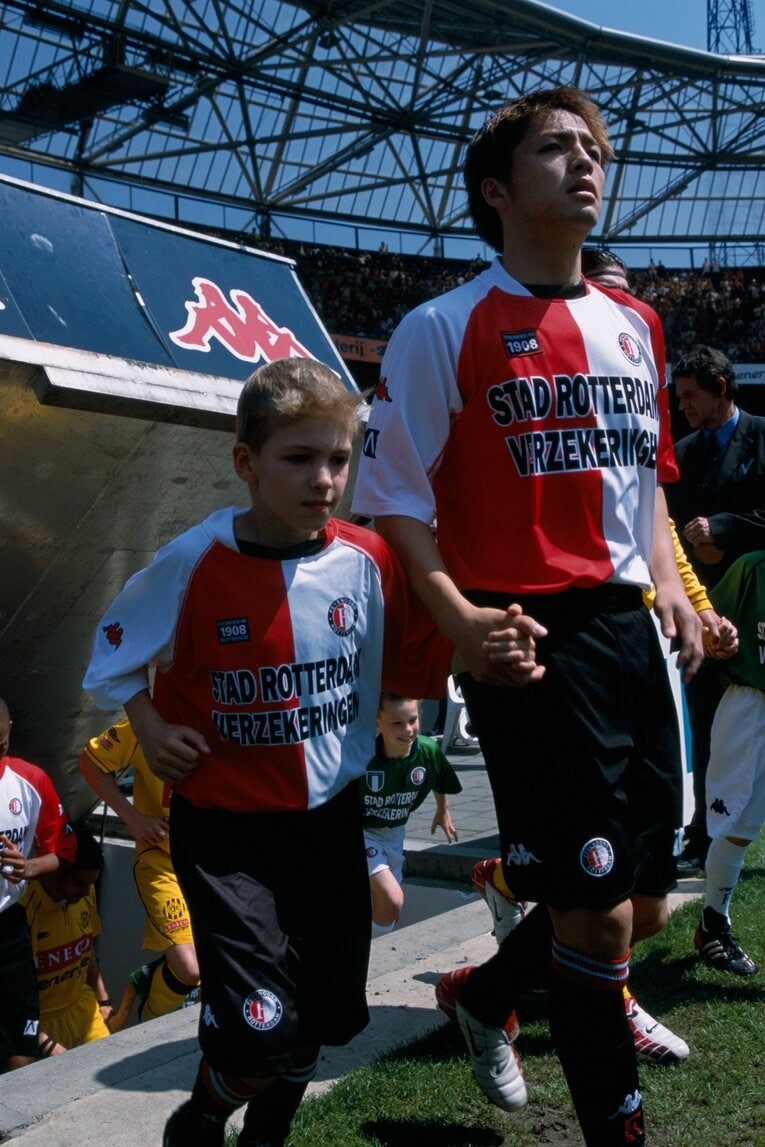 フェイエノールト時代の小野　©Sports Graphic Number