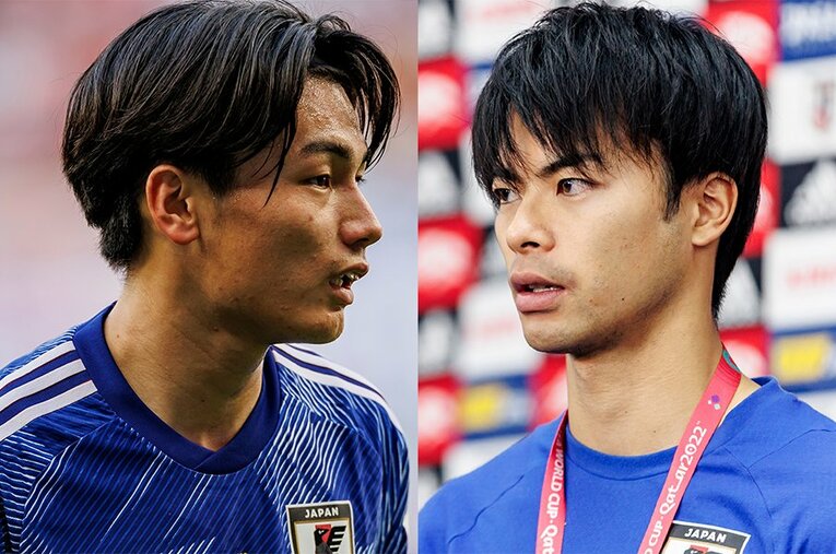 三笘薫のプレミアでの大活躍が目立つが、上田綺世を筆頭に東京五輪世代FWの活躍も見逃せない ／ photograph by Kiichi Matsumoto/JMPA