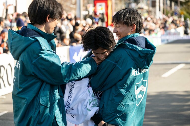 【黒田朝日レア写真】出走後もさわやか（3年時。写真は続きます）　©Nanae Suzuki