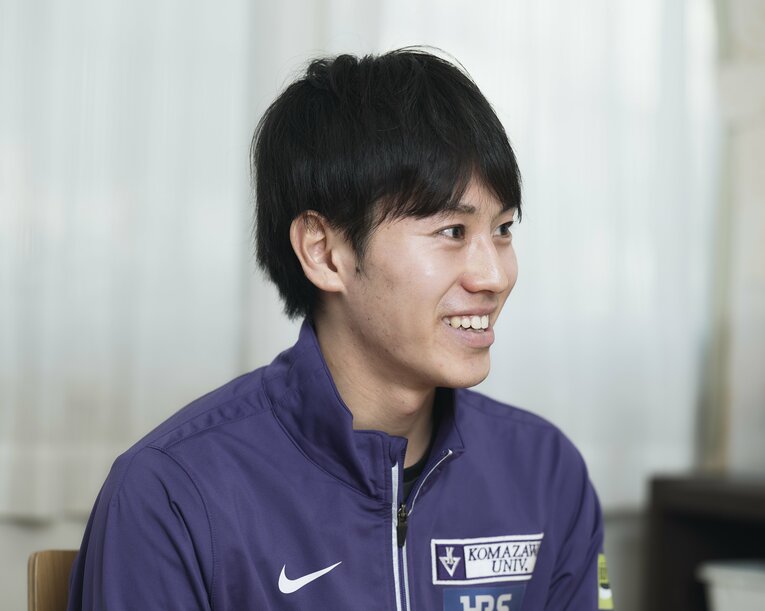 大学トップクラスのタイムを持っているが、いまのところ実業団での競技継続予定はないという　©Yuki Suenaga