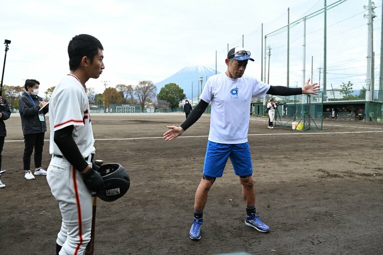 22年12月の富士高校の練習　©Naoya Sanuki