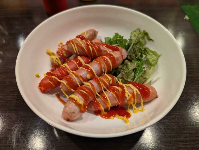 神宮球場の名物「ソーセージ盛り」を再現　©Number Web