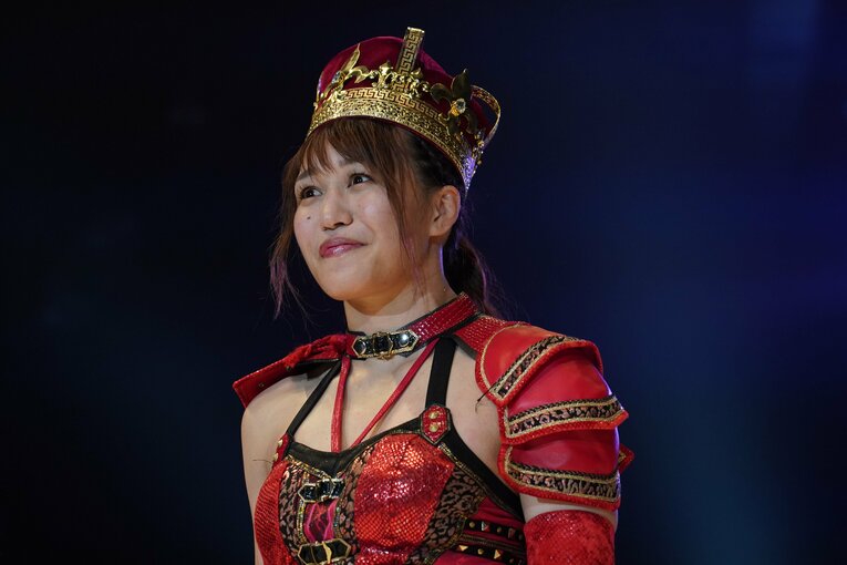 優勝し、両国国技館での「赤いベルト」挑戦を表明