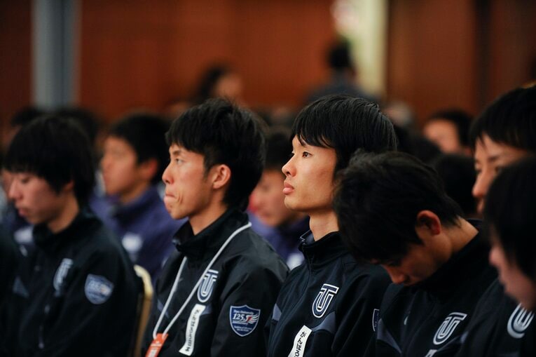 柏原、設楽兄弟が4年、2年にいた2012年　©Asami Enomoto