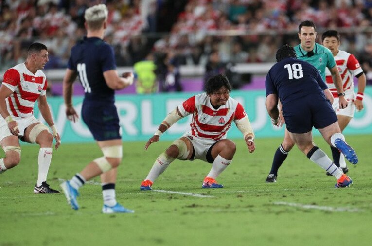 ギャラリー 厳選写真で名シーンをもう一度 ラグビーw杯日本代表 8強進出の軌跡 ラグビー日本代表 Number Web ナンバー