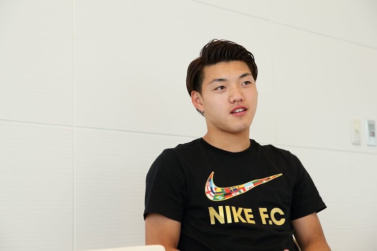 2018年、20歳になる直前の堂安律　©Shigeki Yamamoto