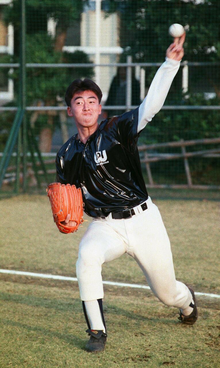 石井一久／東京学館浦安 ／ photograph by JIJI PRESS