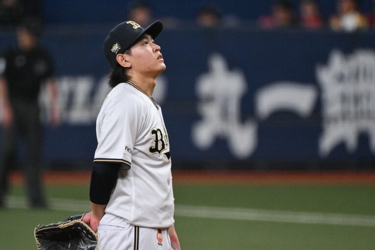 日本シリーズ第2戦先発の宮城　©︎Nanae Suzuki