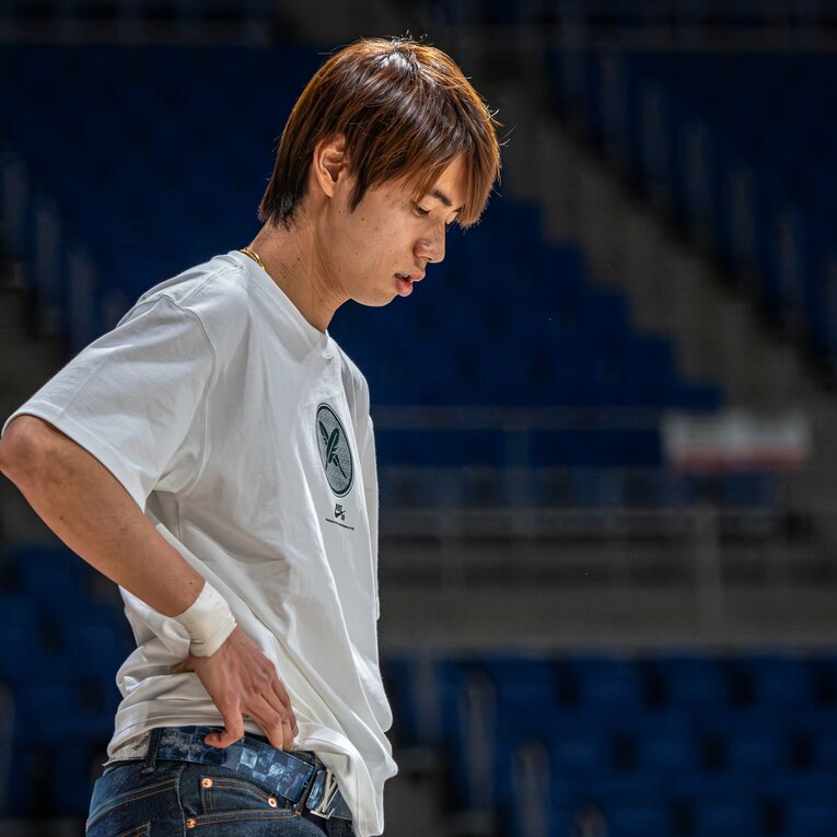 昨年12月の有明世界選手権での堀米　©︎Yoshio Yoshida／World Skate