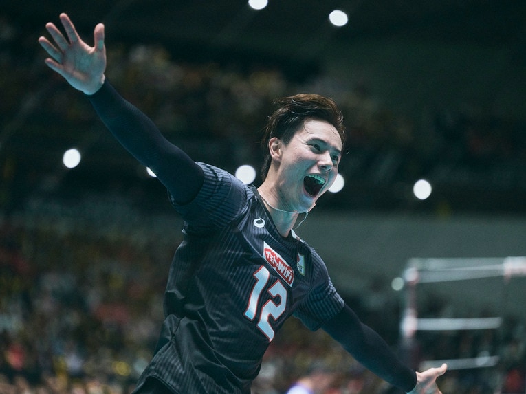 高橋藍　©︎Yuki Suenaga