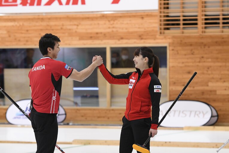 結成当初の松村千秋・谷田康真の「チャッスーペア」（ペア名は「ちあき」「やすまさ」の頭の発音からとっている）©JCA IDE