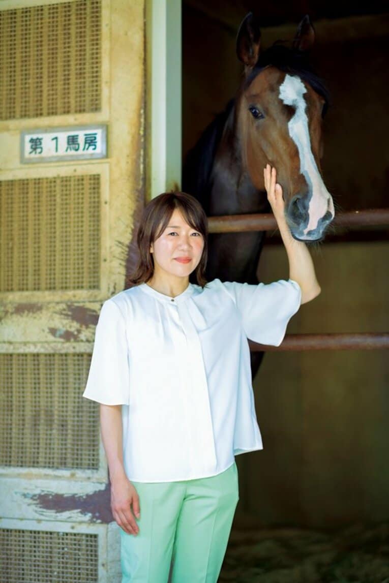 2018年に宮川と結婚した真衣調教師。地方通算747勝し、2021年に騎手を引退　©︎Takuya Sugiyama