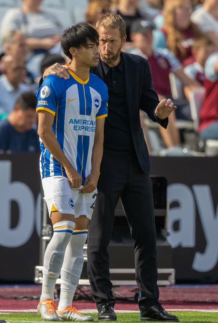 2019～2022年までブライトンを指揮したグレアム・ポッター氏　©AFLO