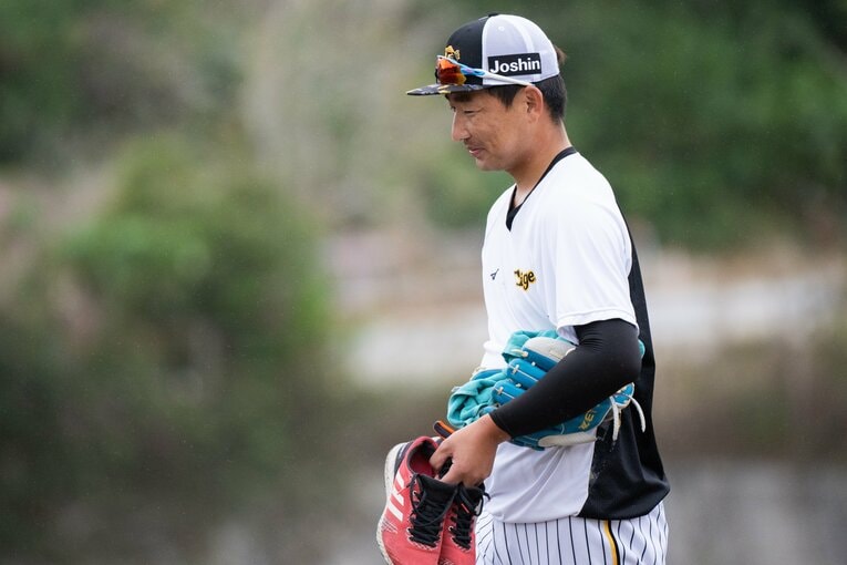 プロ11年目のシーズンに臨む岩崎　©︎Nanae Suzuki