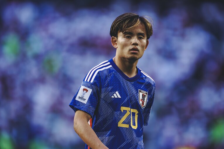 久保建英（アジアカップ準々決勝イラン戦）©Kiichi Matsumoto