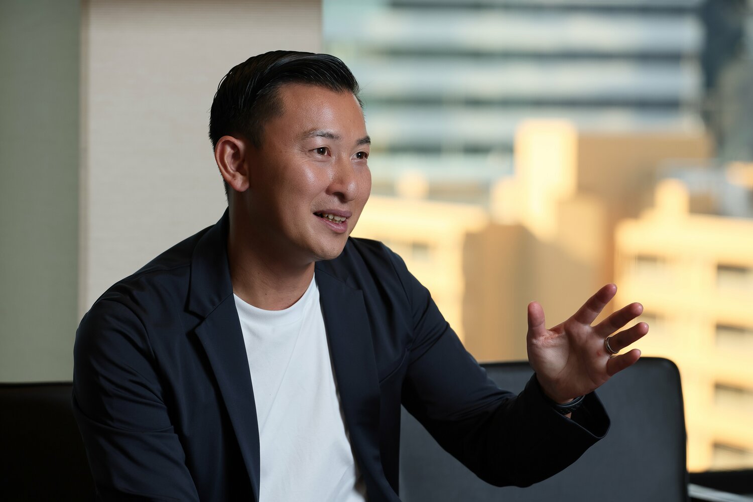 1991年生まれの35歳。現在はMLBシカゴ・カブスに所属し、トレーナーとして鈴木誠也を支えている　©︎Shigeki Yamamoto