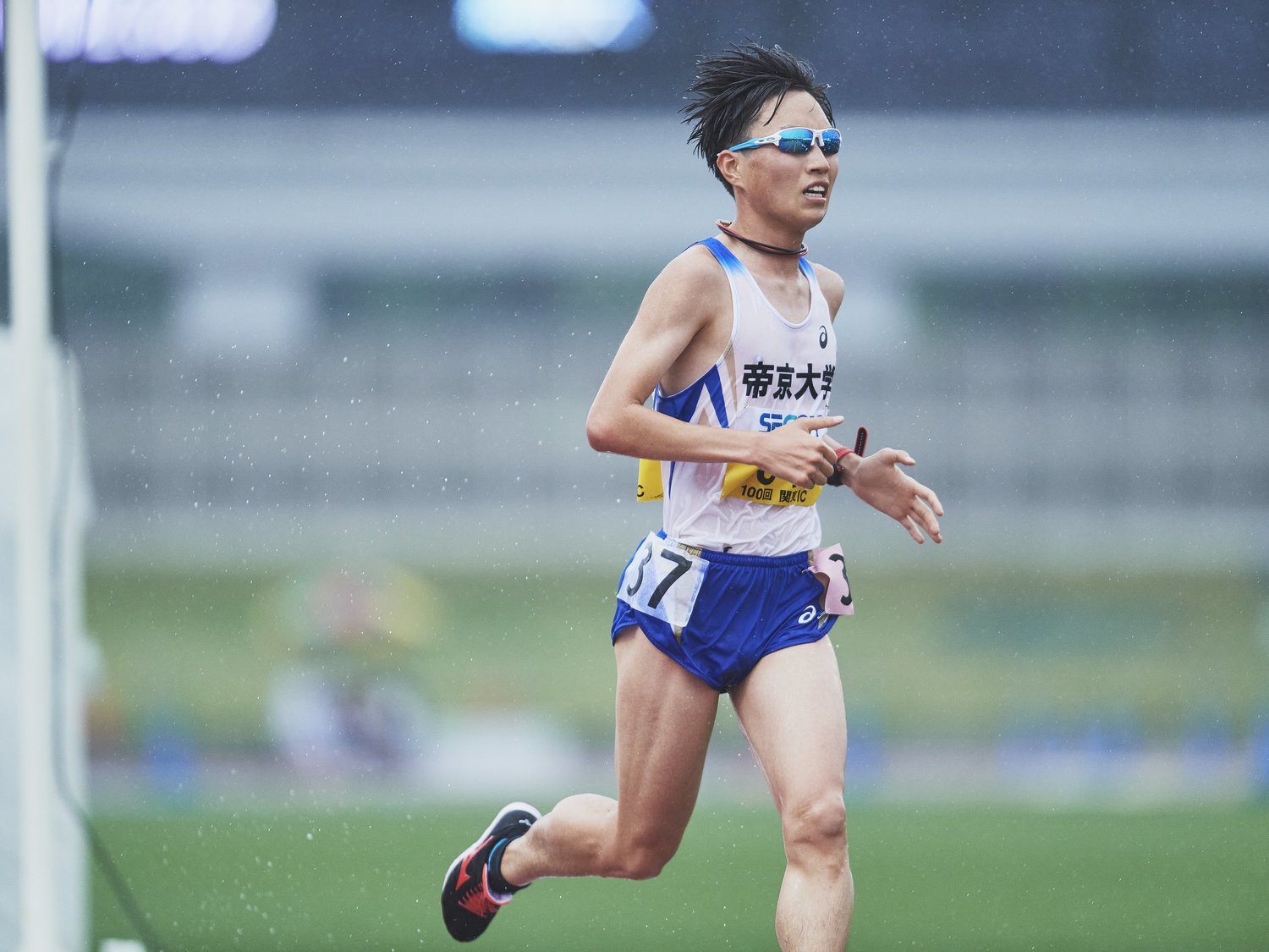 エースの遠藤大地（4年）は10000mで26位と、物足りない結果に終わった　©Yuki Suenaga