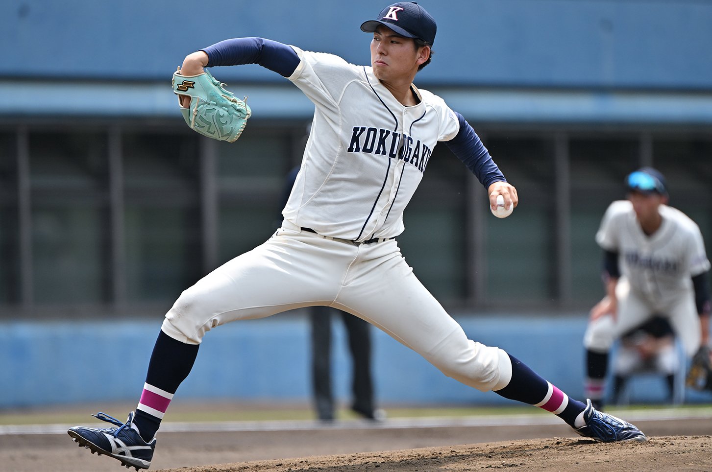 西武1位指名の武内　©Hideki Sugiyama