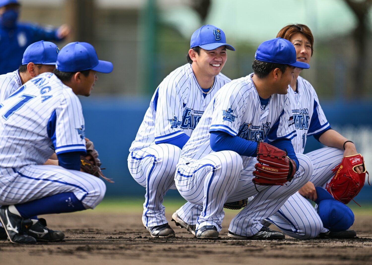 山﨑康晃を筆頭としたリリーフ陣　©Nanae Suzuki