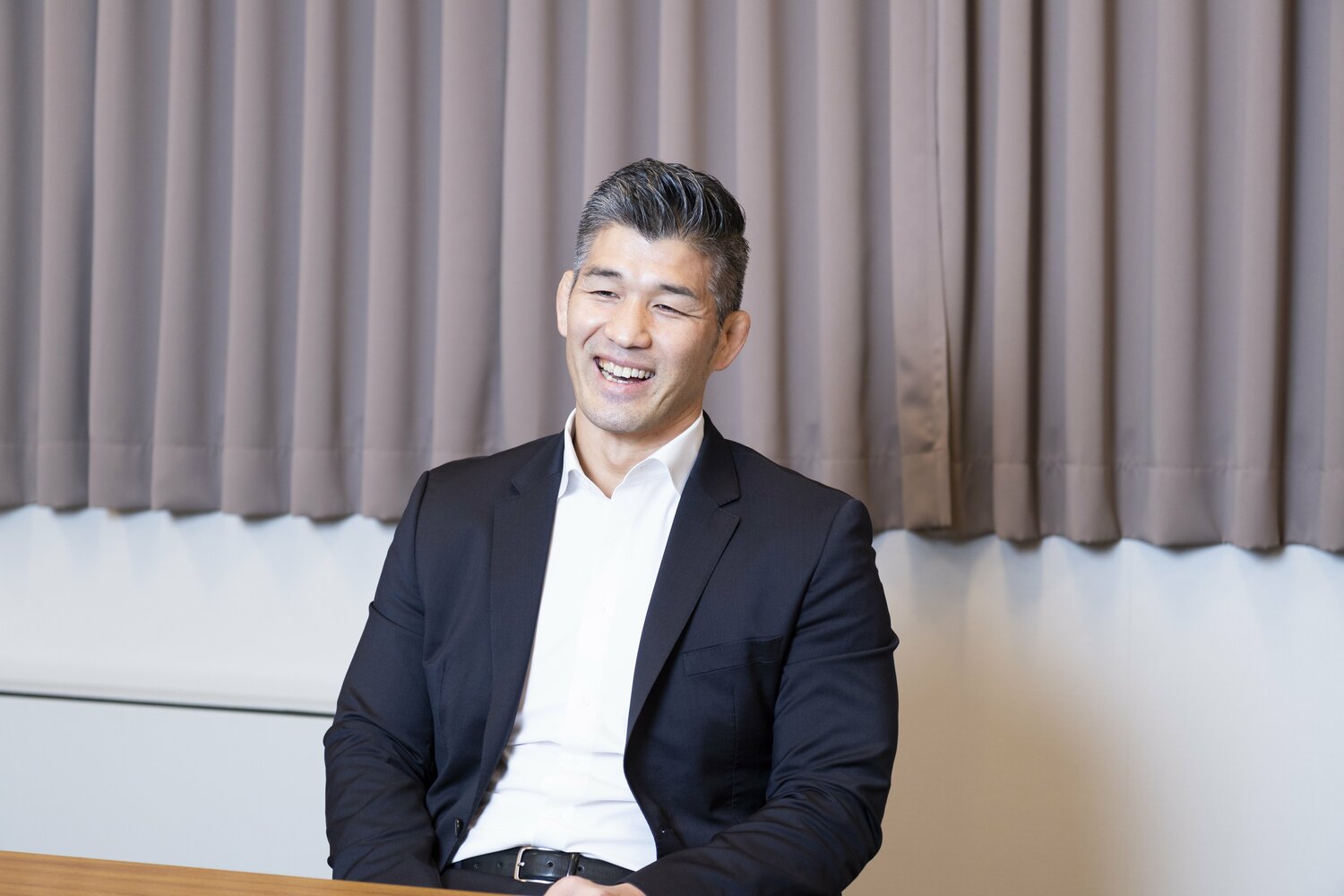 「子どもの頃から泣き虫でしたからね」 ©Tomosuke Imai