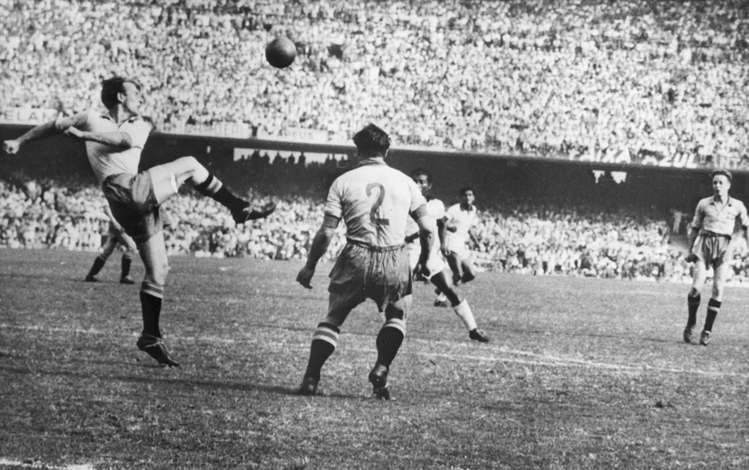 1950年W杯、ブラジルvsスウェーデン©Getty Images
