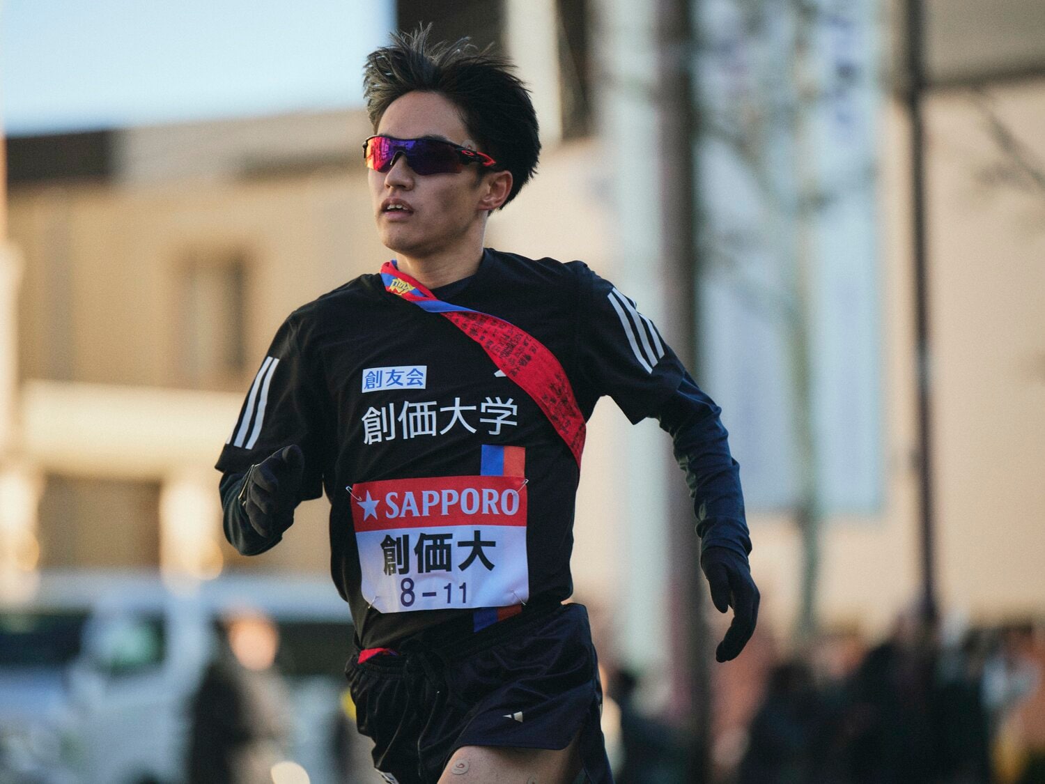 2区で区間2位の走りを見せた吉田響　©Yuki Suenaga