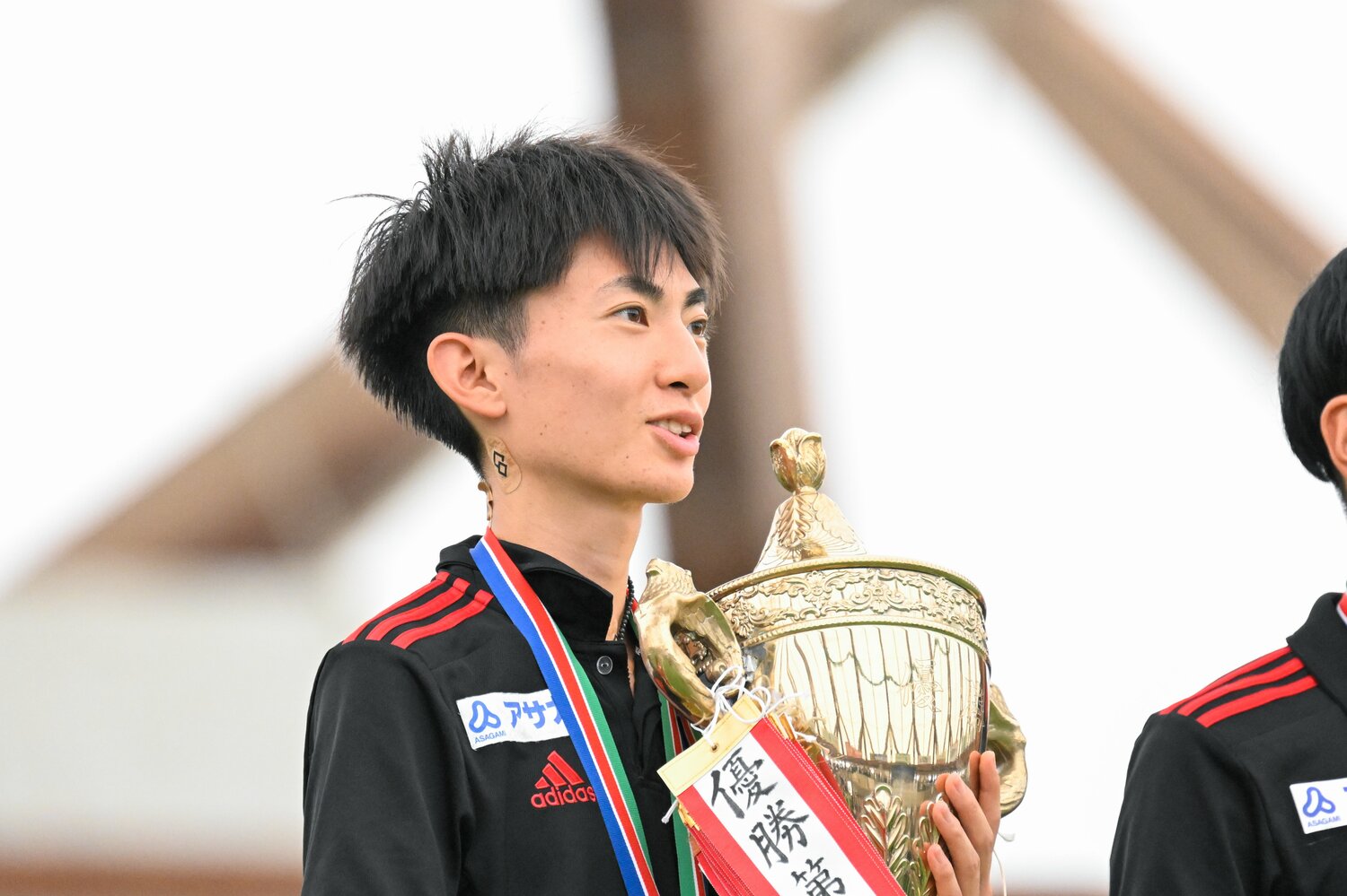 有言実行でついに勝利を飾った　©Nanae Suzuki