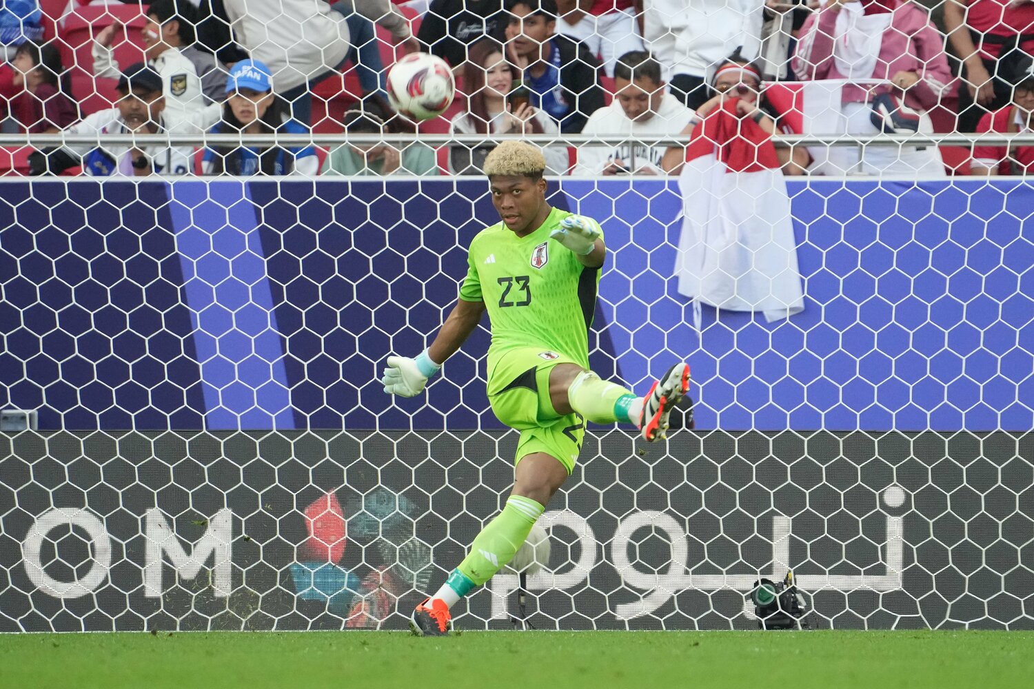 彩艶にはスローイングを含めたフィードという特徴がある ©Masashi Hara/Getty Images