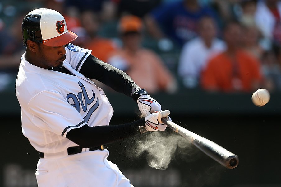 オリオールズ時代のA・ジョーンズ　©Getty Images