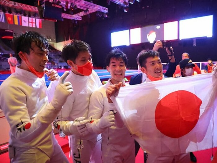 転向を勧められても、高校総体に団体がなくても…「日本人には難しい」フェンシング団体エペで金メダル、“2つの原動力”とは＜Number Web＞ photograph by Takuya Matsunaga／JMPA