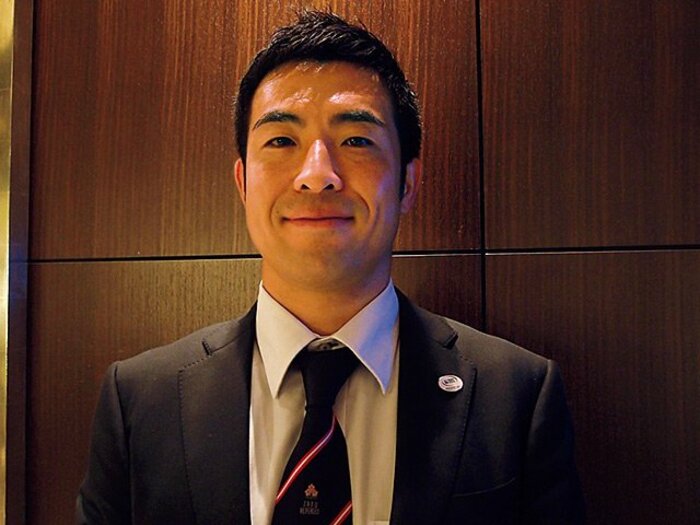 久保修平(ラグビーのプロレフリー)~スポーツの現場で働く“プロ”に直撃!~<Number Web> photograph by photographs by Satoshi Ashibe