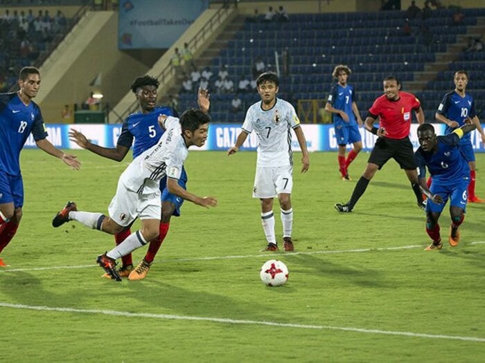 U-17フランスと日本にあった差は。個人能力以上に、適応力なのだ。<Number Web> photograph by AFLO