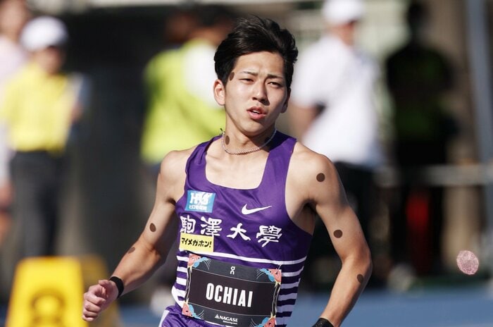 「最大の目標は、ロス五輪で…」落合晃が800mで世界と勝負するためにあえて狙う“別種目”とは「1500mのスピード、スタミナ、持久力を活かす」＜Number Web＞ photograph by JIJI PRESS