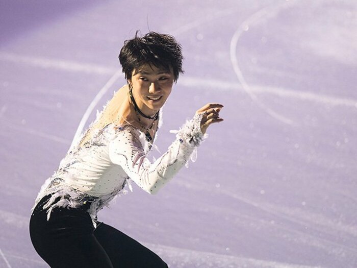 四大陸の中心はやっぱり羽生結弦。深みと切れが増す「見せる」の変化。＜Number Web＞ photograph by AFLO