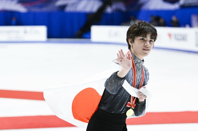 NHK杯表彰式　©Asami Enomoto