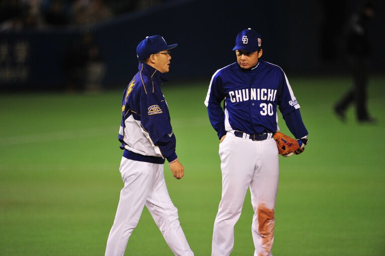 地獄のノックから生還し、正三塁手のポジションを奪取した森野。中心選手として中日の黄金期を支えた　©BUNGEISHUNJU