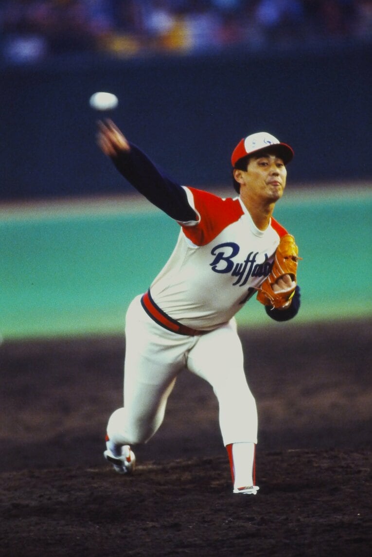 近鉄時代の吉井　©Takahiro Kohara