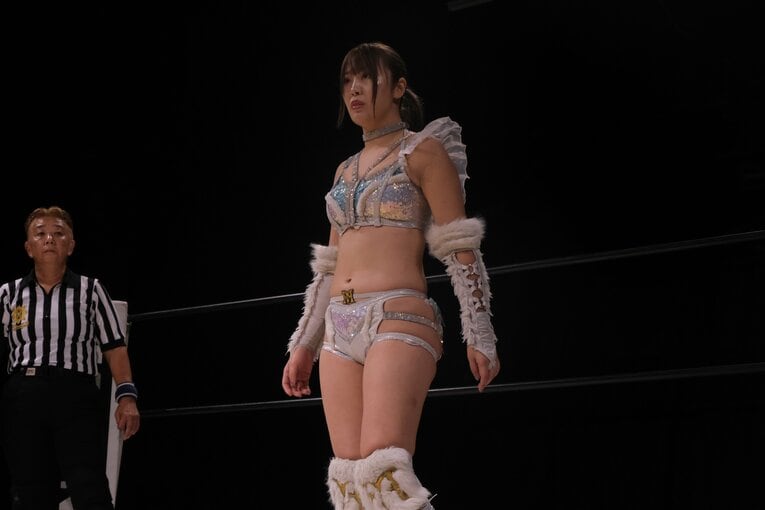 マリーゴールドの女子プロレスラー・桜井麻衣　©Norihiro Hashimoto