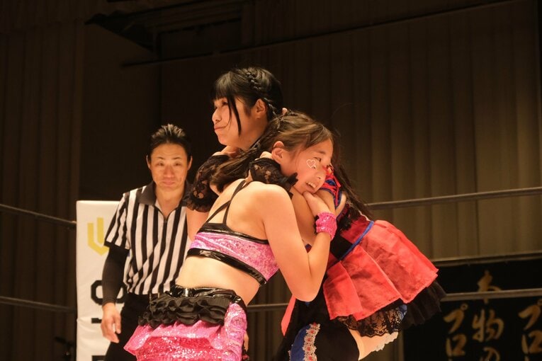 ディアナの“小学生レスラー”NENE　©Norihiro Hashimoto