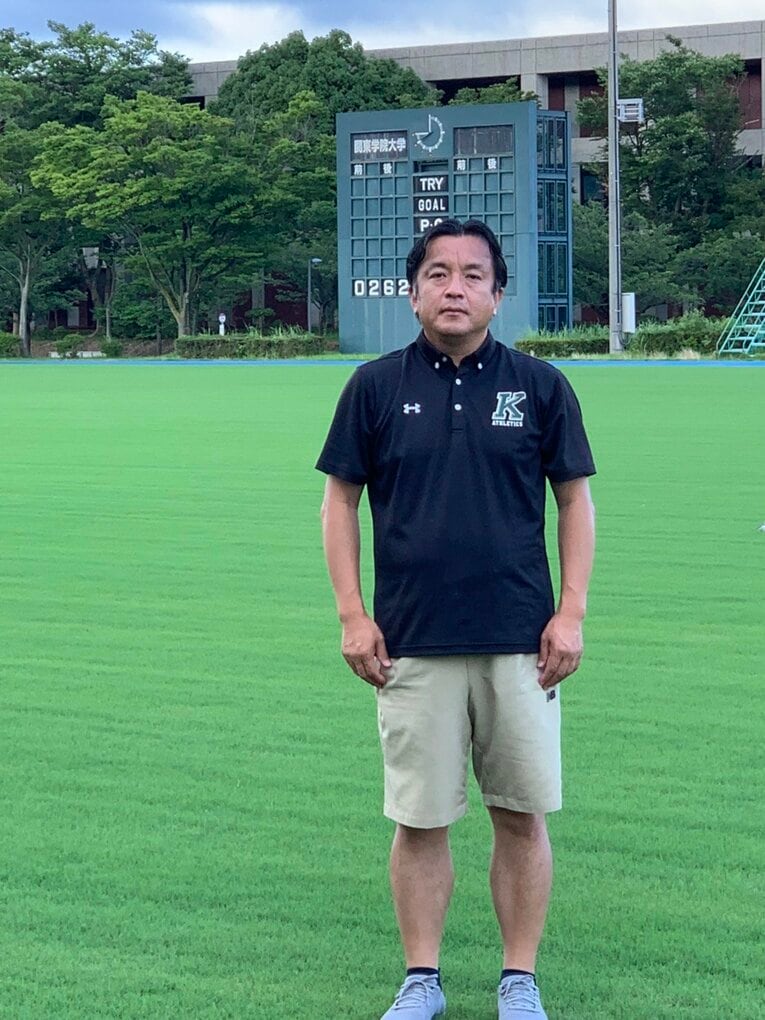 今年で箱根駅伝のスカウトに関わって13年になるという関東学院大の上野さん／本人提供