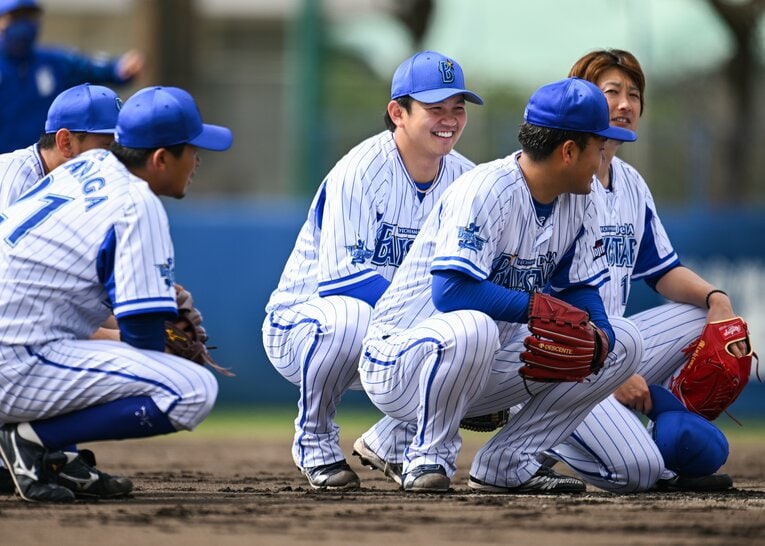 山﨑康晃を筆頭としたリリーフ陣　©Nanae Suzuki