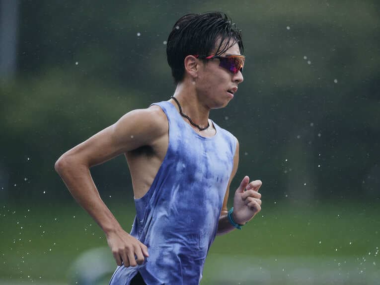 慶應大4年、主将の田島公太郎　©Yuki Suenaga