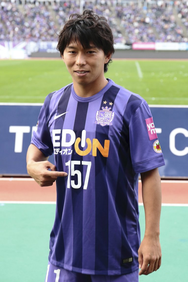 2015年、中山雅史が記録したJ1通算最多得点記録「157」に並んだ佐藤寿人　©︎Kiichi Matsumoto