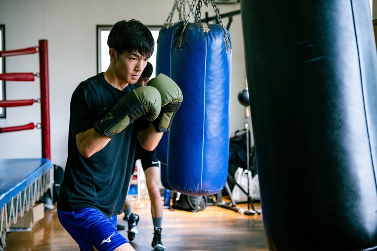 東京大学ボクシング部・伊藤朝樹　©︎Nanae Suzuki