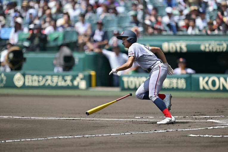 夏の甲子園準決勝、京都国際　©Hideki Sugiyama