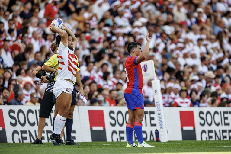 堀江翔太（2023年ラグビーW杯チリ戦）©︎Kiichi Matsumoto