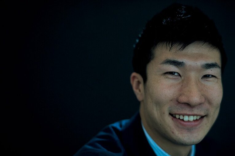 日本人初の100m9秒台を記録し、2017年の「Number MVP」を受賞した桐生 ／ photograph by Takuya Sugiyama