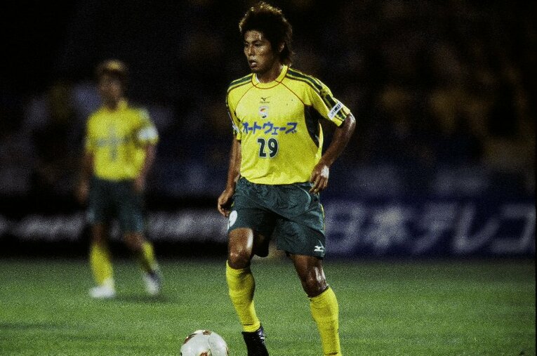 2003年中京大卒業後、ジェフに加入した楽山孝志。3年半、イビチャ・オシムの指導を受けた。現役引退後、中国で育成指導者になった ／ photograph by J.LEAGUE