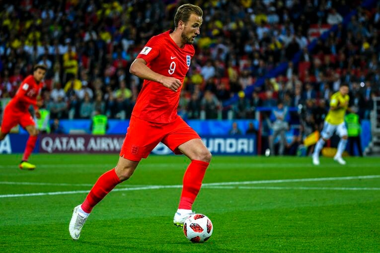 ケインは長年にわたってイングランドのエースとして君臨する　©Takuya Sugiyama/JMPA