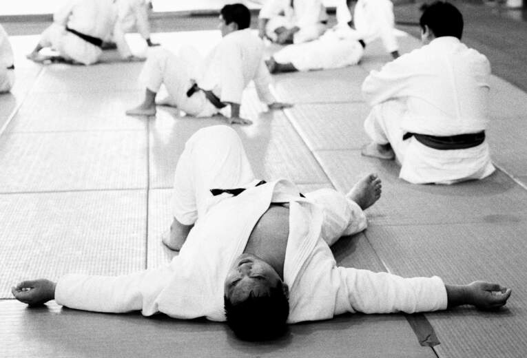 1988年8月8日ソウル五輪に向けた合宿に参加した斉藤仁　©︎Naoya Sanuki